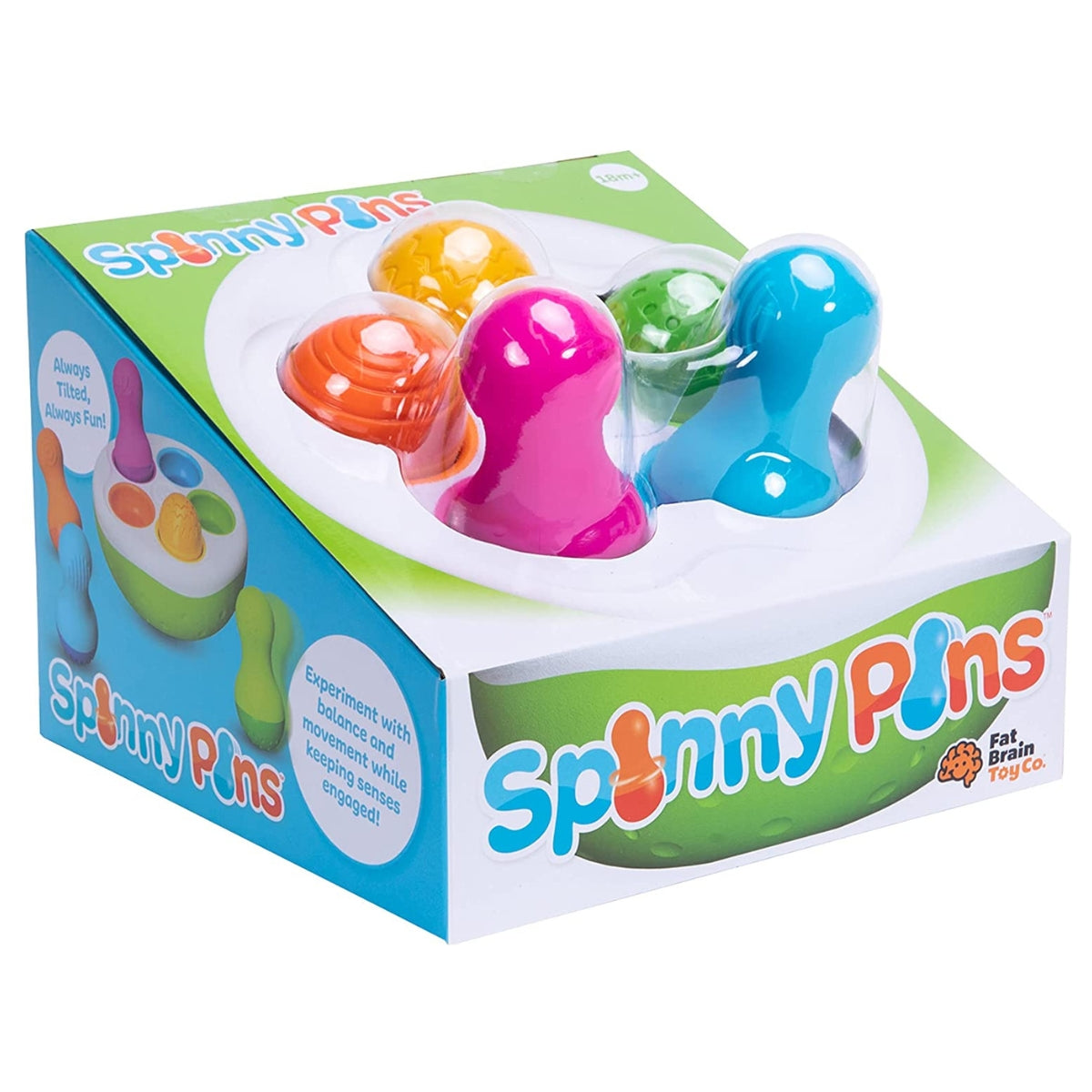 Juguete Sensorial Multicolor Spinny Pins Fat Brain