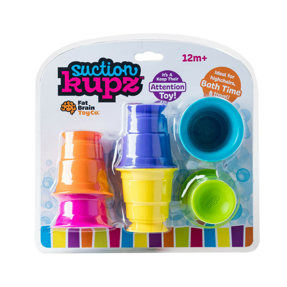 Juguete Sensorial Multicolor Suction Kupz Fat Brain