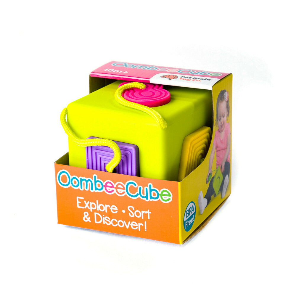 Juguete Sensorial Multicolor OombeeCube Fat Brain