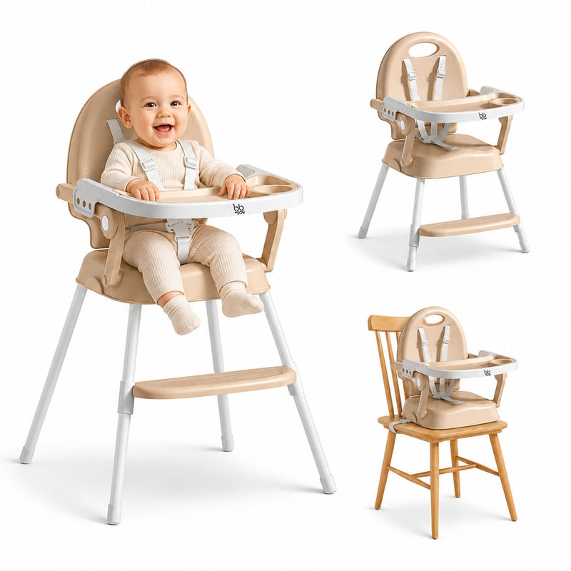 Silla alta 3 en 1 Jinah Con Plegado Compacto
