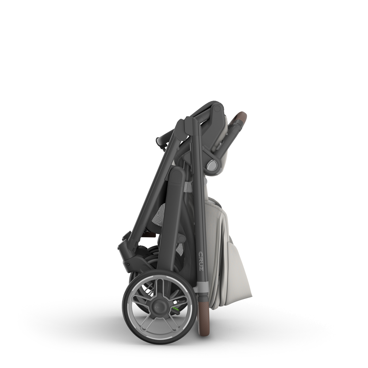 Carriola UPPAbaby CRUZ V3 reversible reclinable desde recién nacido hasta 22.7 kg con plegado compacto y UPF 50+ FlexR+X