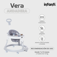 Andadera Vera Barra Para Empuje Charola Electrónica