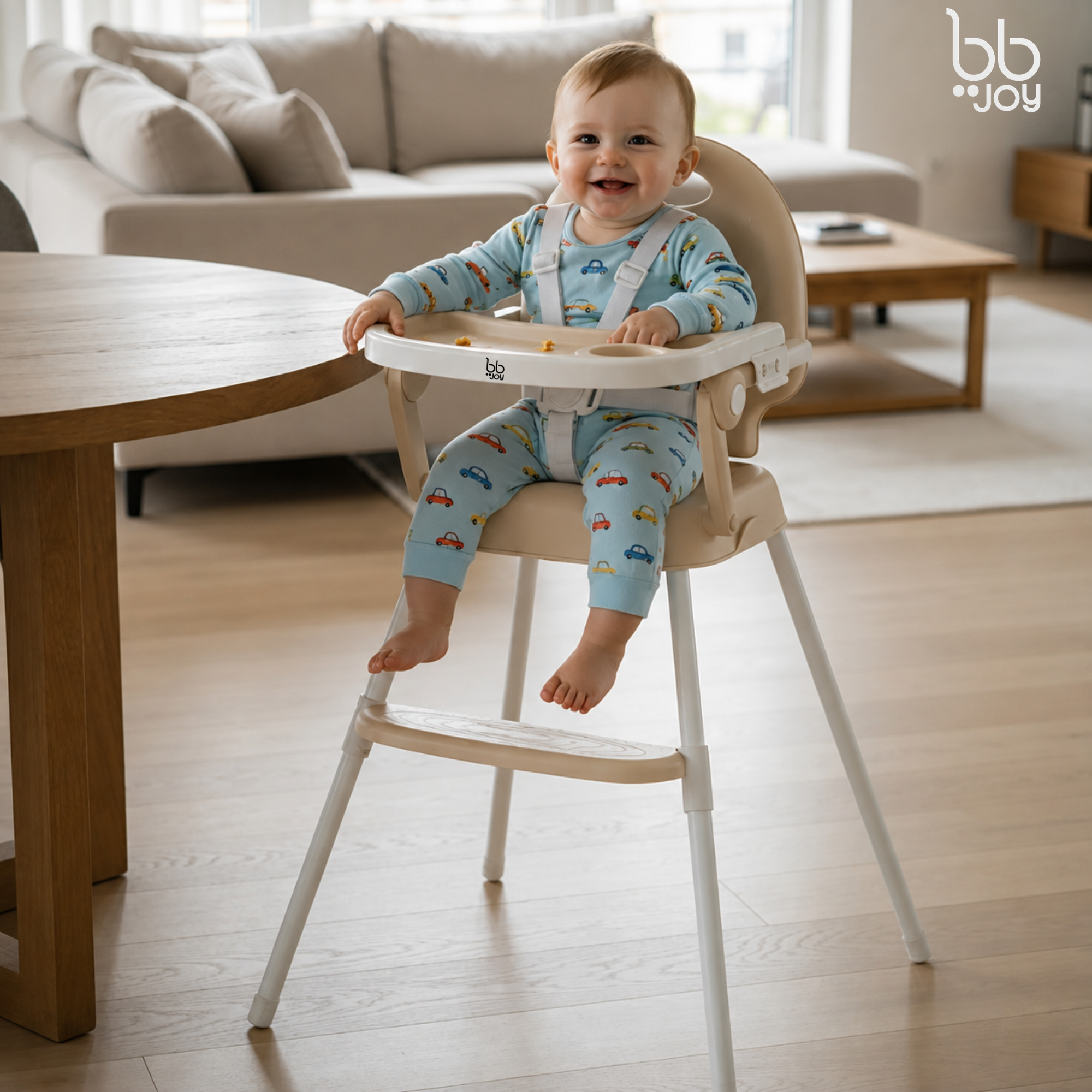 Silla alta 3 en 1 Jinah Con Plegado Compacto