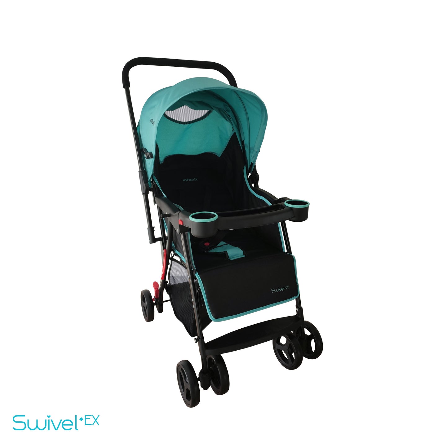 Carriola Infanti Swivel Para Bebe Con Mango Reversible