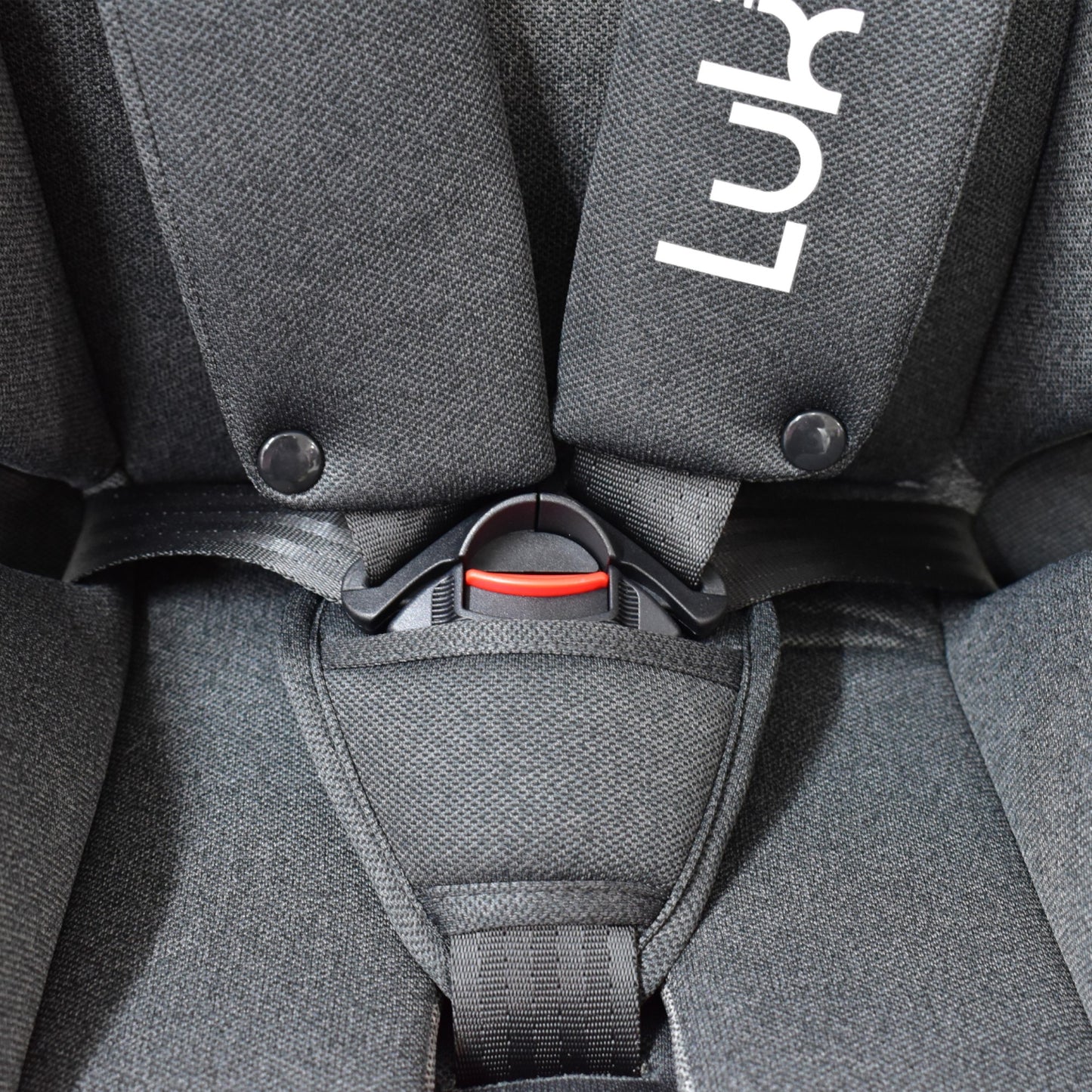 Autoasiento Para Carro Con Giro 360° Seguridad Isofix Luke Gris Oxford