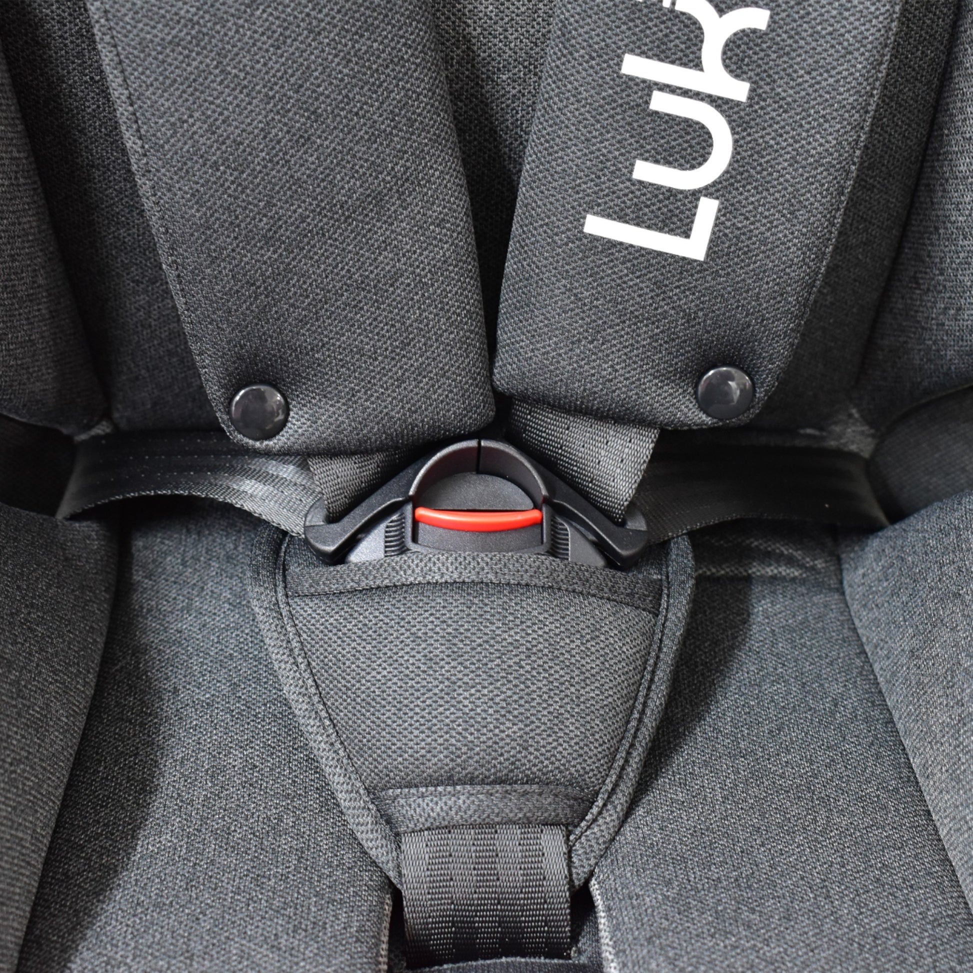 Autoasiento Para Carro Con Giro 360° Seguridad Isofix Luke Gris Oxford