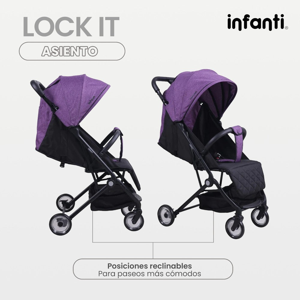 Infanti Carriola Lock It Lite Tipo Maleta Ultraligera