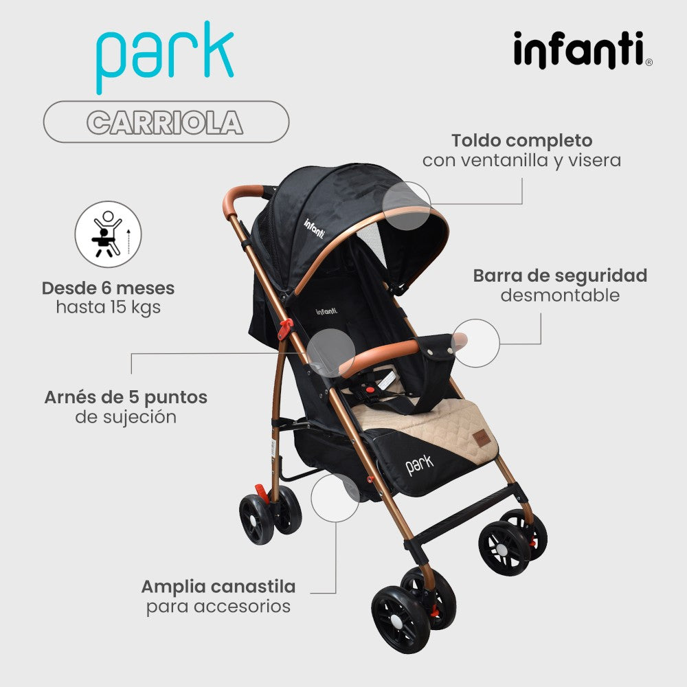 Carriola Park Infanti Ligera Y Portátil