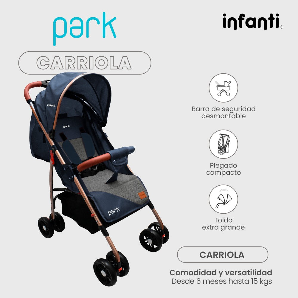 Carriola Park Infanti Ligera Y Portátil