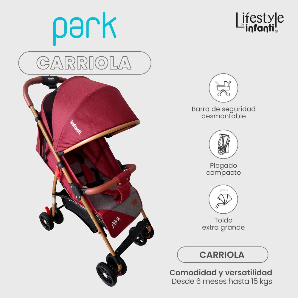 Carriola Park Infanti Ligera Y Portátil