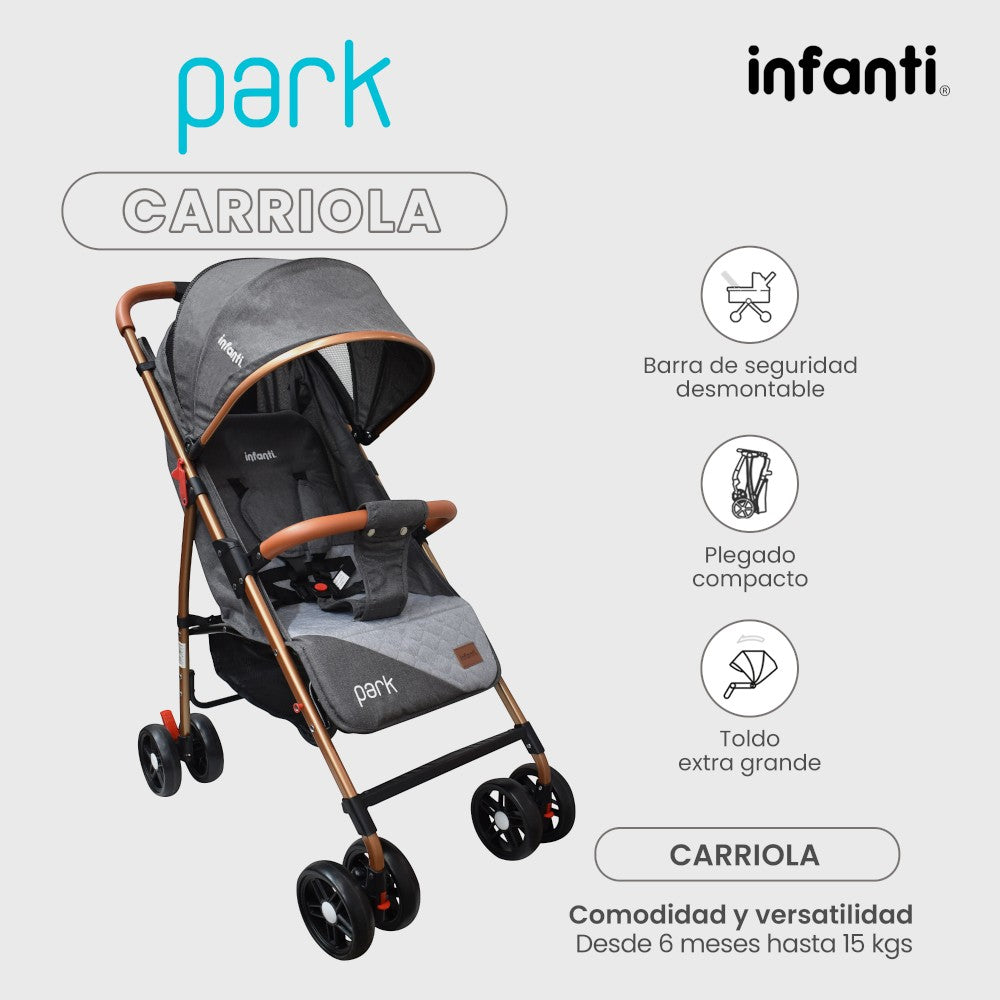 Carriola Park Infanti Ligera Y Portátil