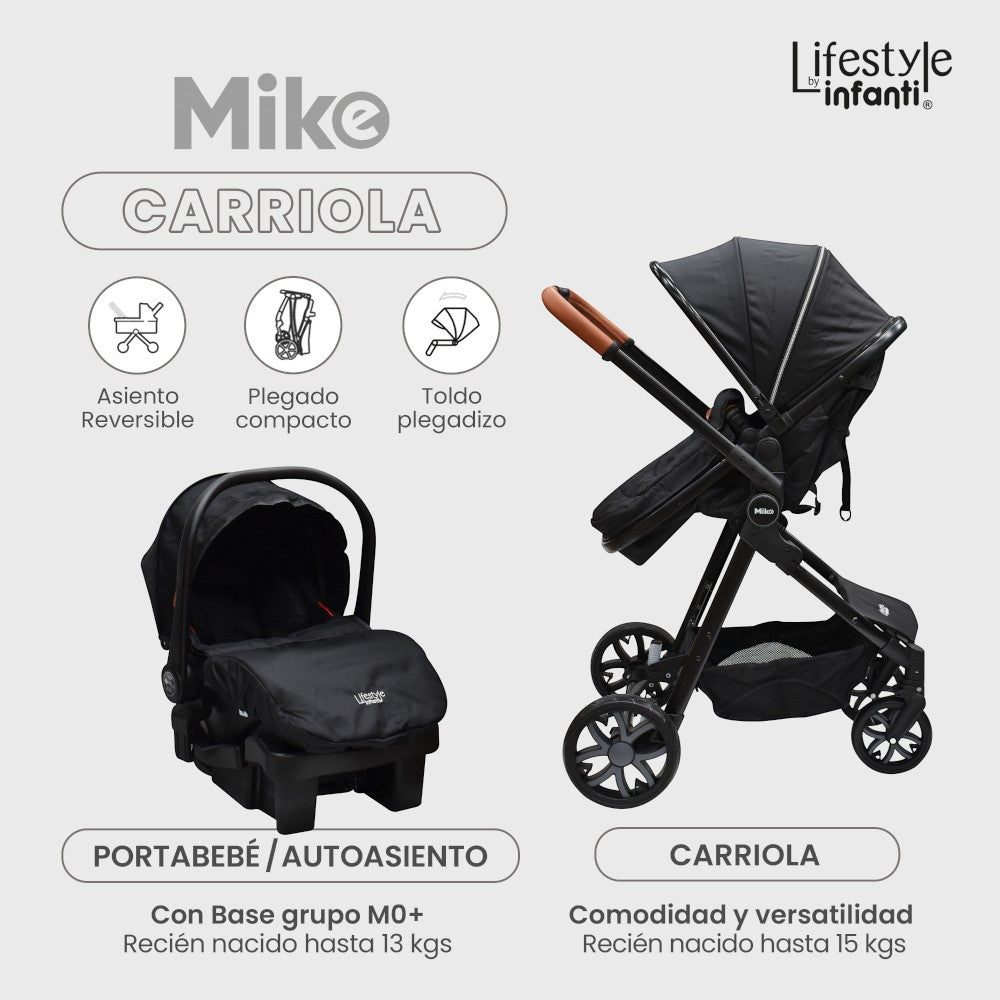Carriola Mike Lifestyle by Infanti Travel System
