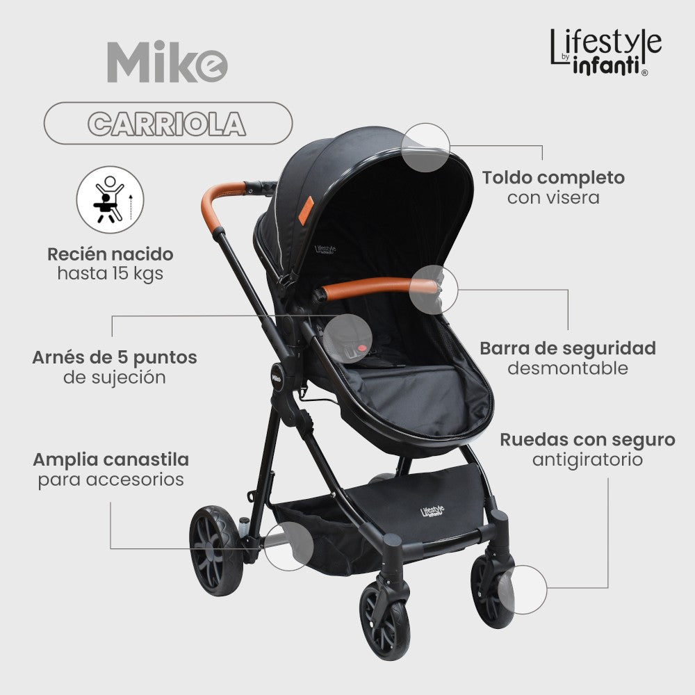 Carriola Mike Lifestyle by Infanti Travel System
