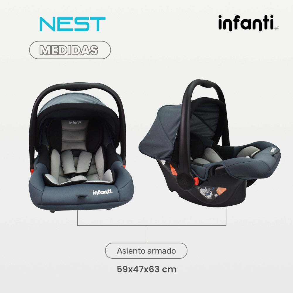 Autoasiento Nest Grupo 0+