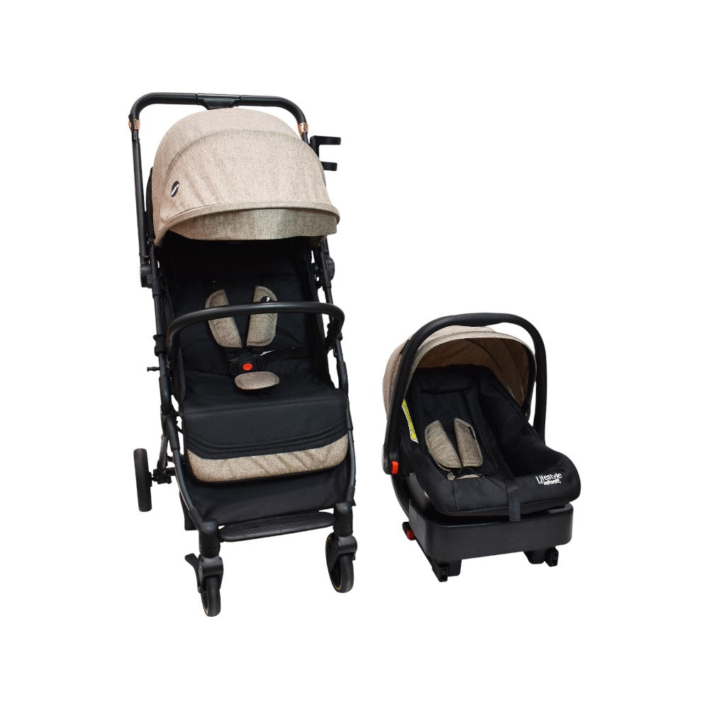 Carriola Vicka Travel System Lifestyle By Infanti Reversible Y  Compacta