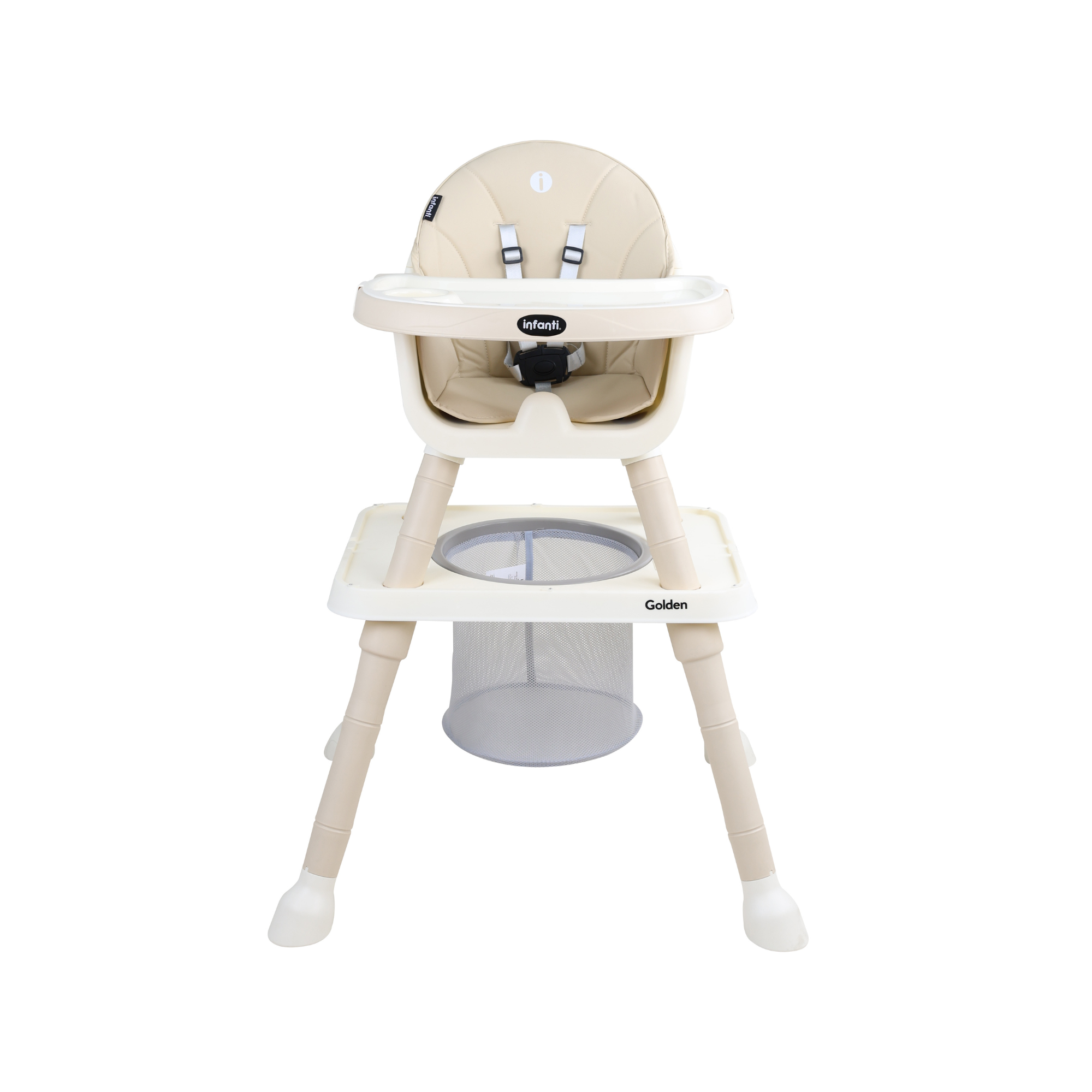 Silla Alta Infanti 6 en 1 Golden Multifuncional Con Charola Y Mesa De Actividades