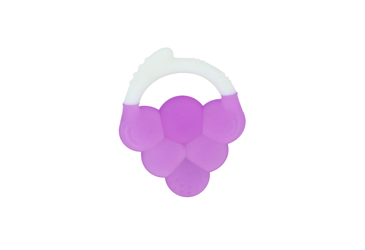 Mordedera De Silicón Con Diseño De Uvas Libre de BPA
