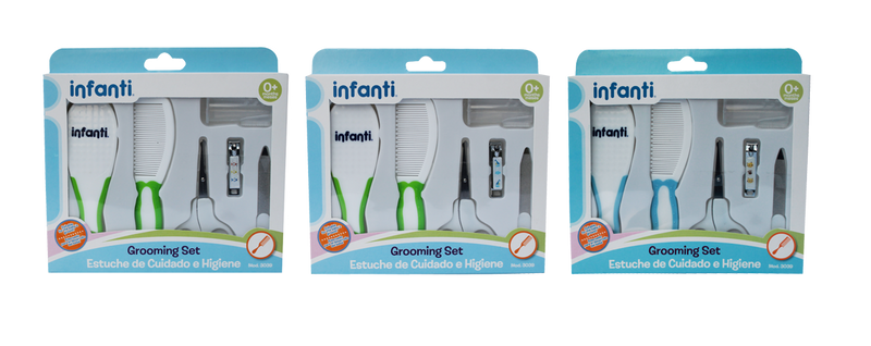 Set de Higiene, Cepillo, Peine y Accesorios, Infanti