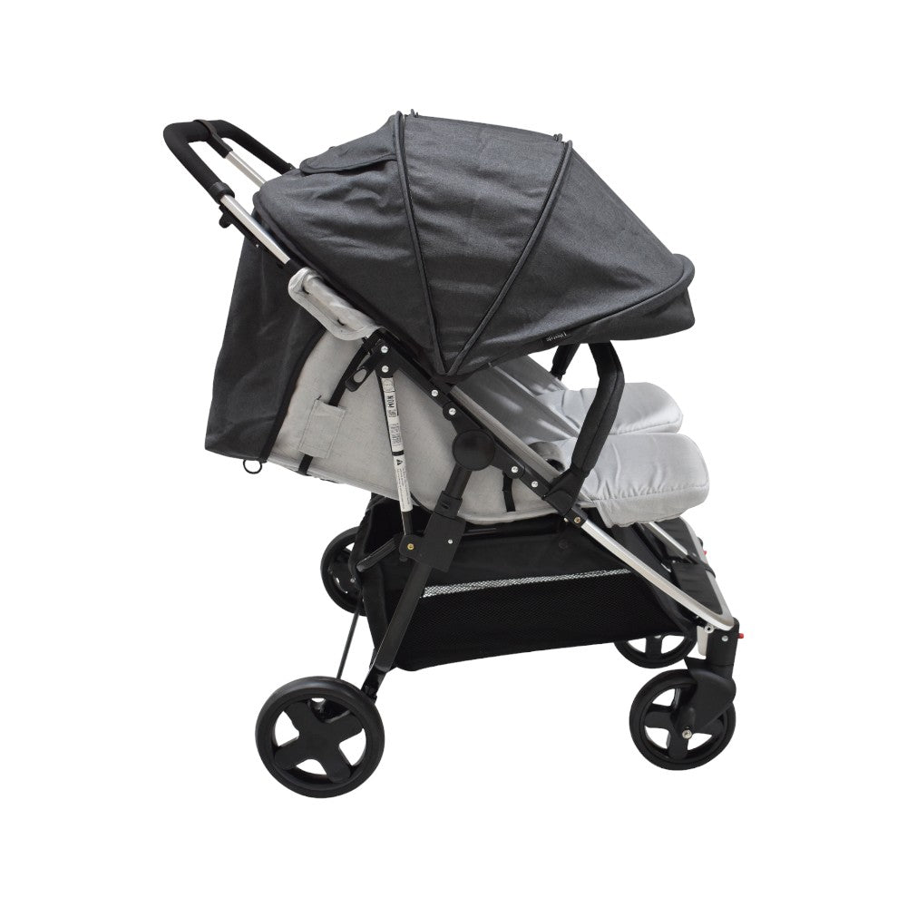 Carriola Doble Lifestyle By Infanti Lea Twin Color Negro