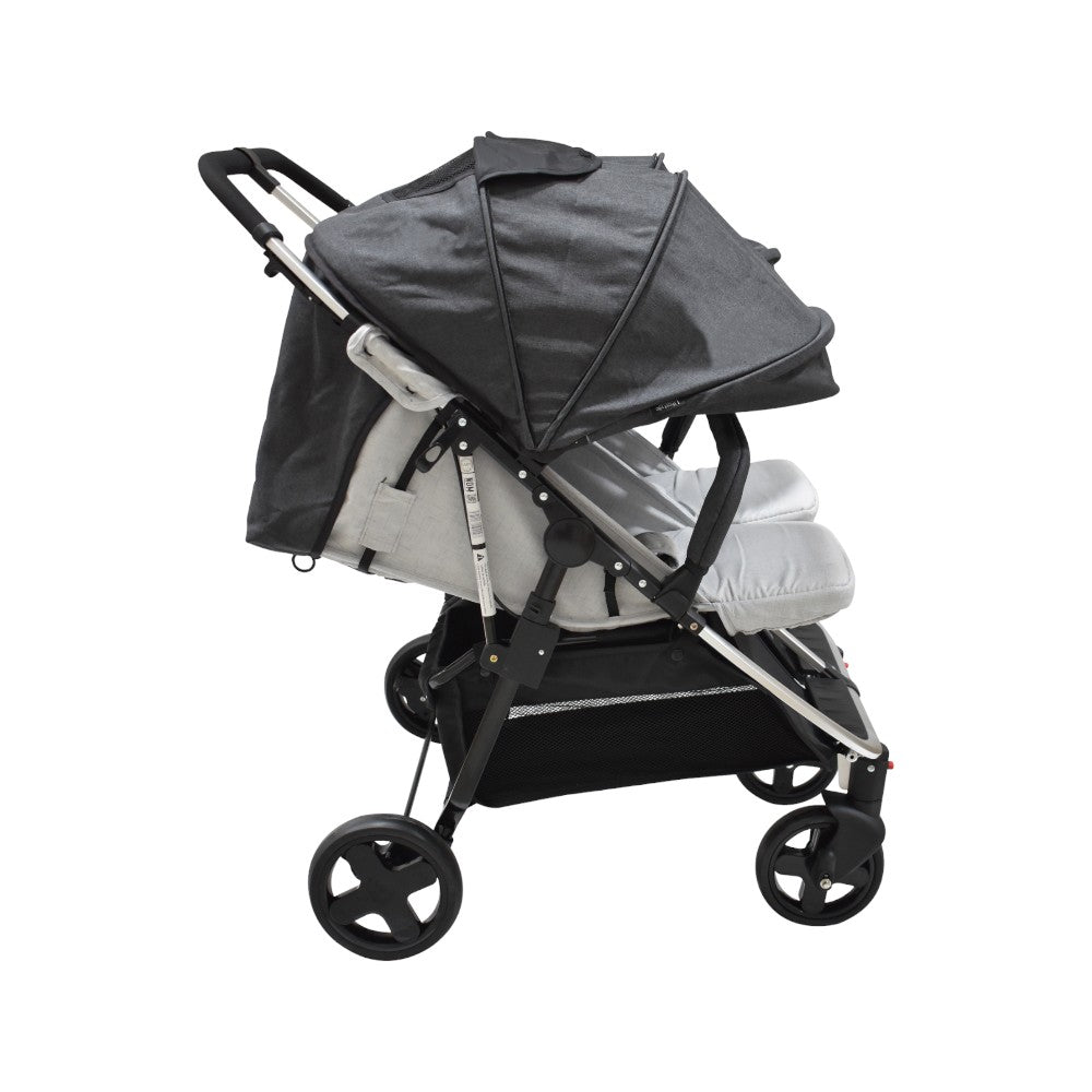 Carriola Doble Lifestyle By Infanti Lea Twin Color Negro