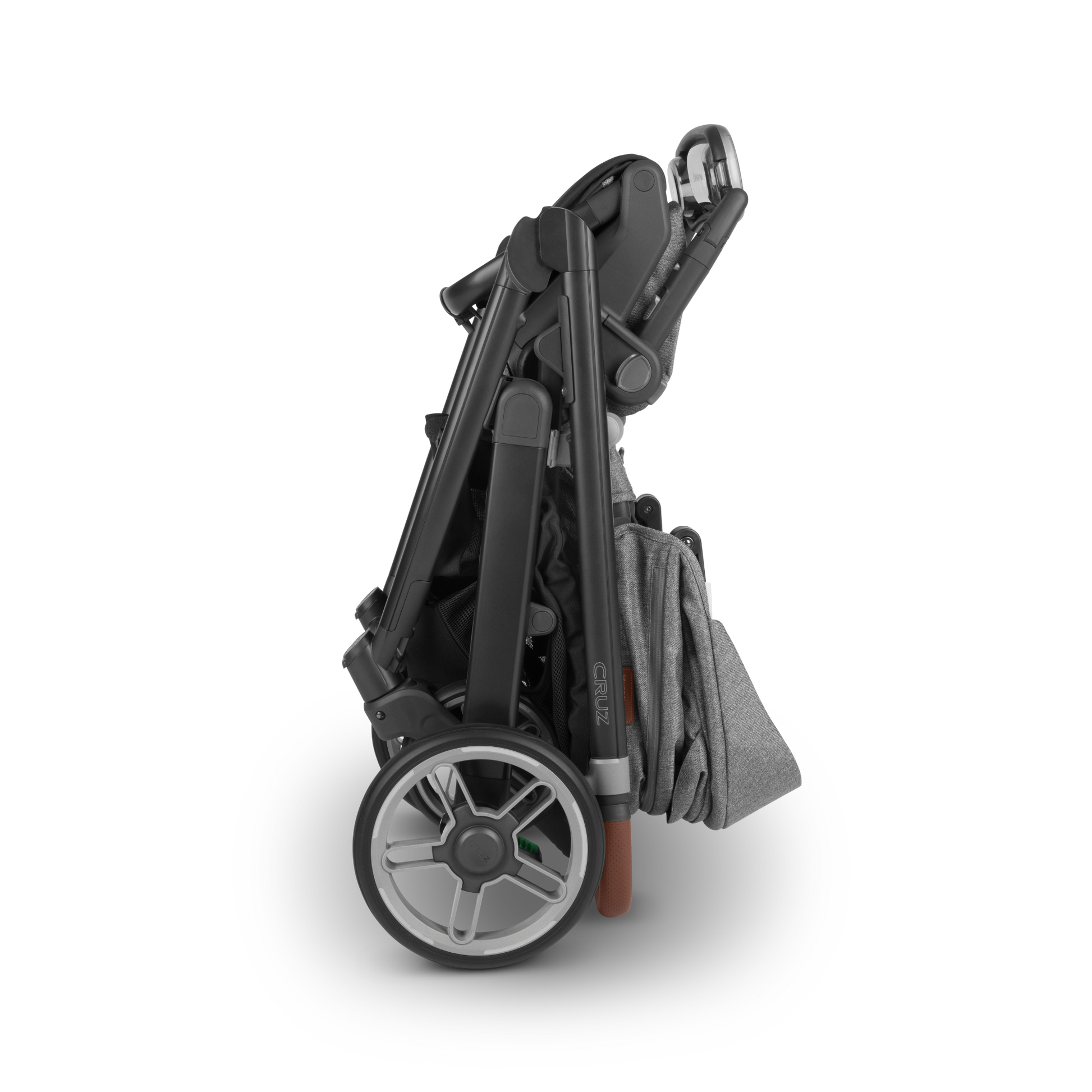 Carriola UPPAbaby CRUZ V3 reversible reclinable desde recién nacido hasta 22.7 kg con plegado compacto y UPF 50+ FlexR+X