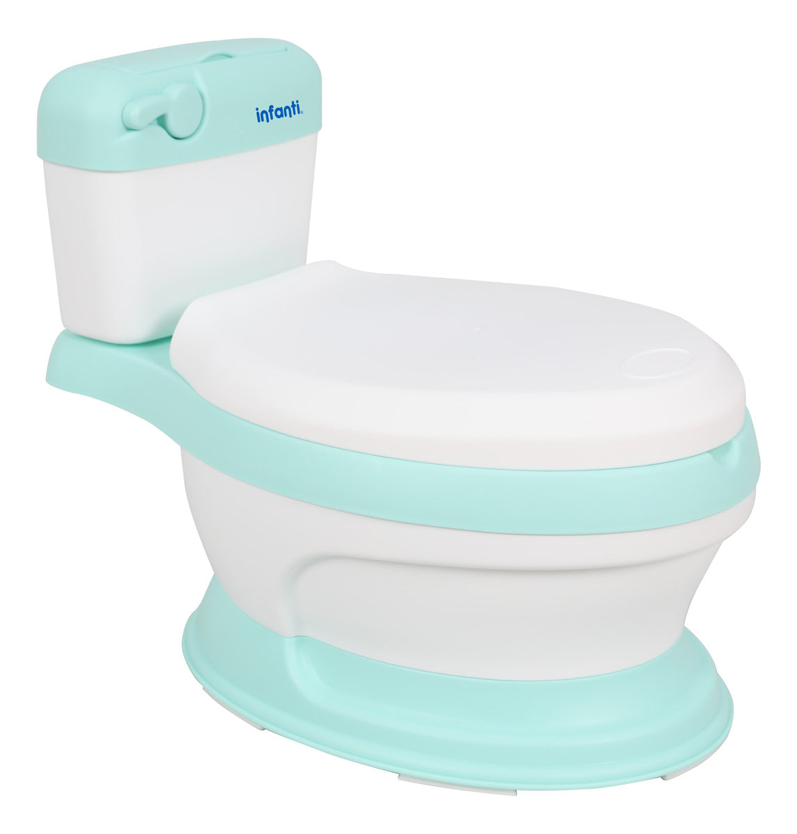 Entrenador De Baño Infanti Verde Color Verde Claro Liso