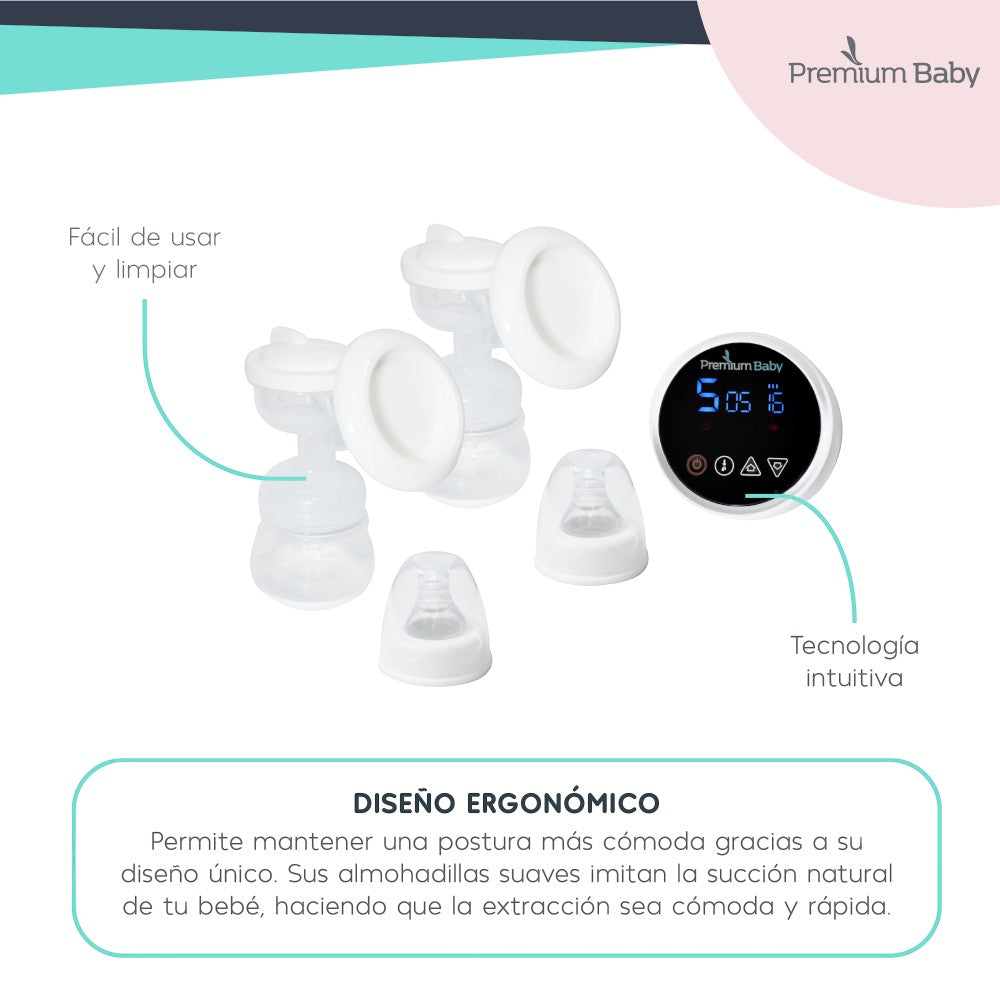 Premium Baby Extractor Automático Doble