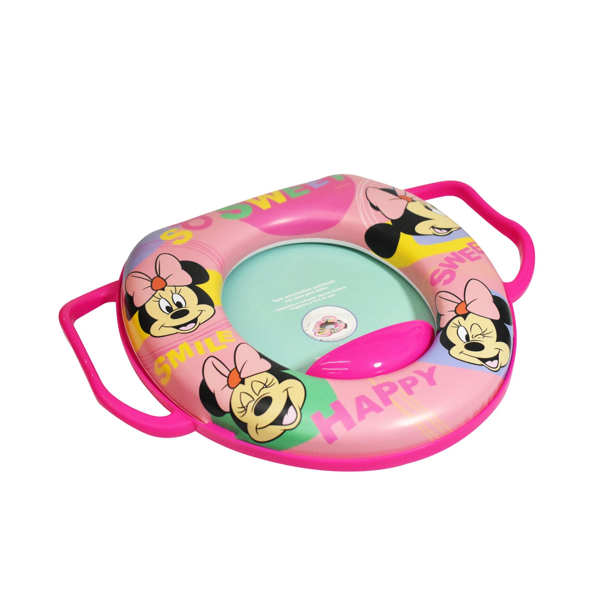 Tapa Entrenadora Con Asas Minnie Para Baño Adaptable
