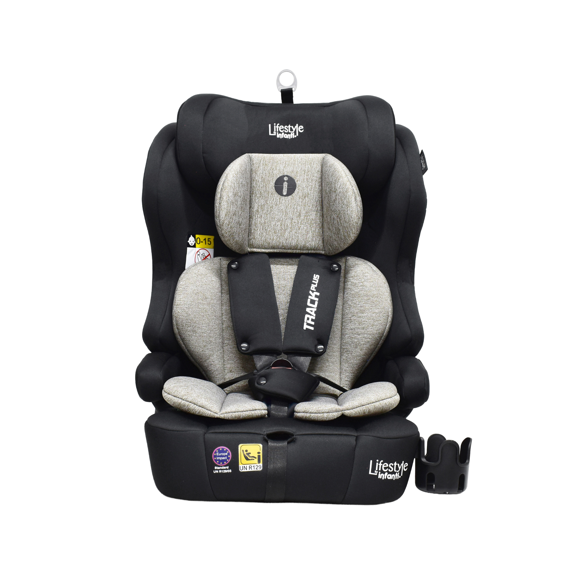 Autoasiento Track Plus Con Reclinación Y Arnés De Seguridad