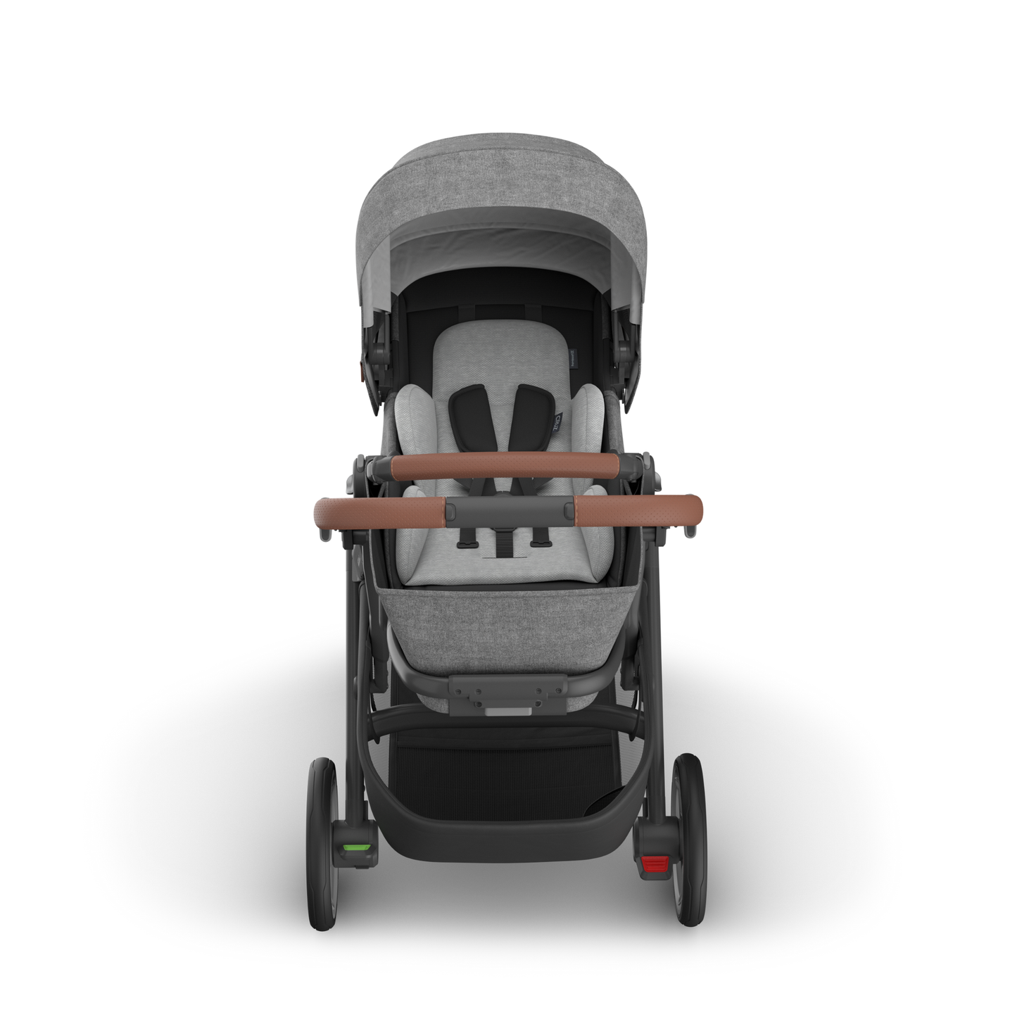 Carriola UPPAbaby CRUZ V3 reversible reclinable desde recién nacido hasta 22.7 kg con plegado compacto y UPF 50+ FlexR+X