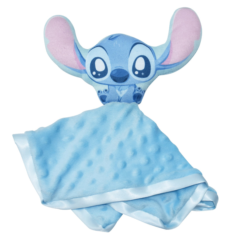 Manta De Apego Textura Suave Ligera De Bebe Stitch Disney