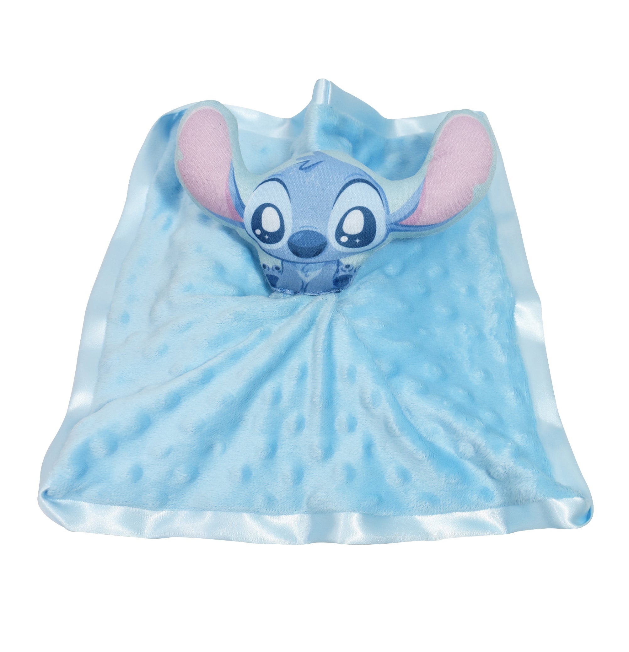 Manta De Apego Textura Suave Ligera De Bebe Stitch Disney