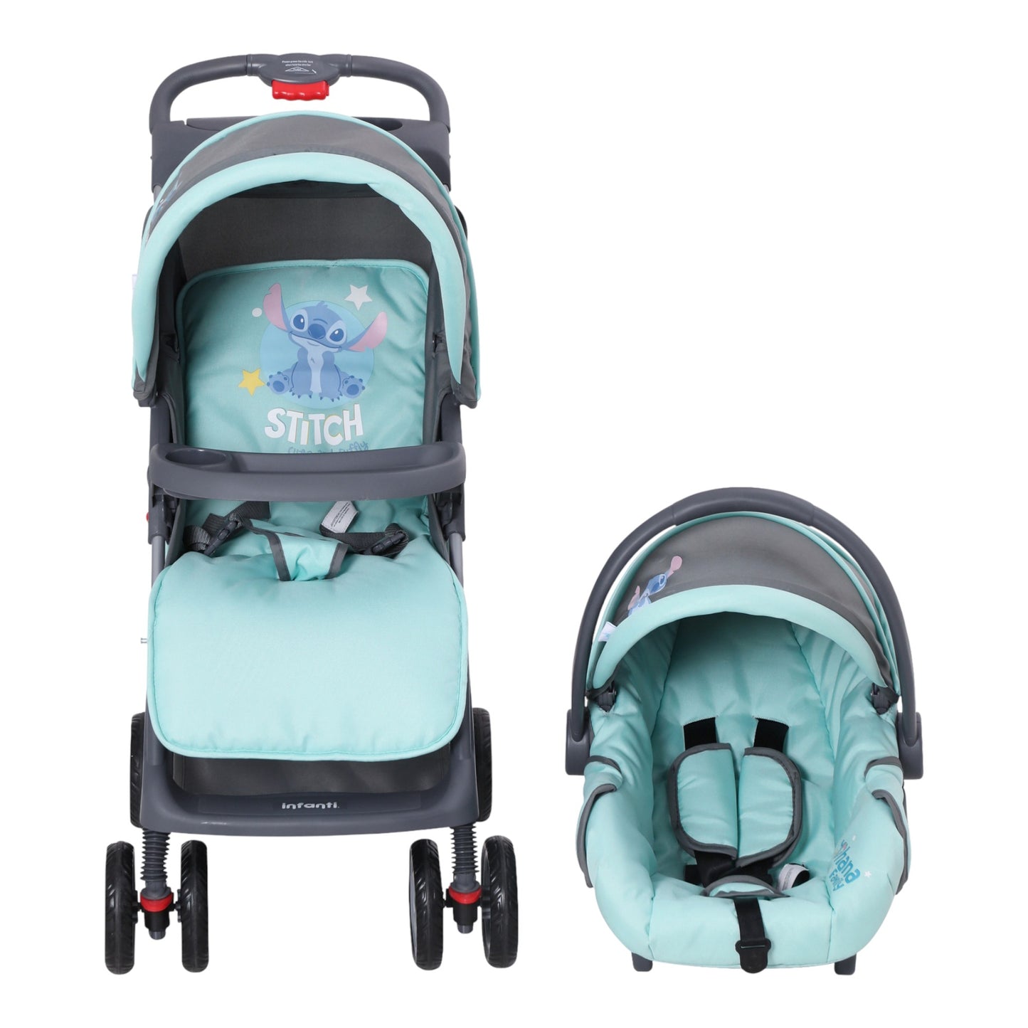 Carriola Sistema De Viaje Aloha stitch Con Portabebé