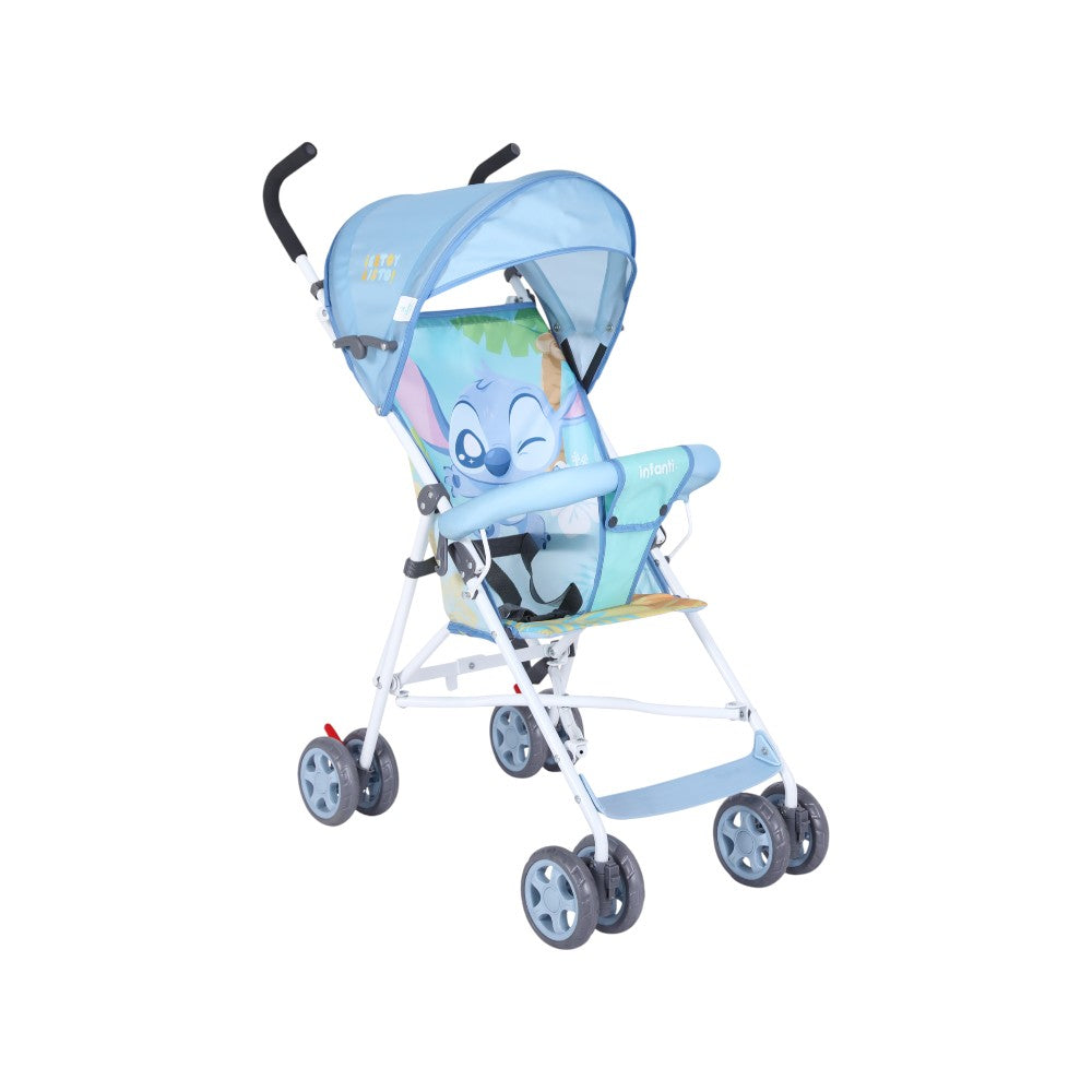 Carriola De Bastón Para Bebé Stitch Disney Ligera Y Plegable