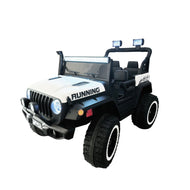 Carro Eléctrico Montable 4 X 4 Todo Terreno Luces Led Musica