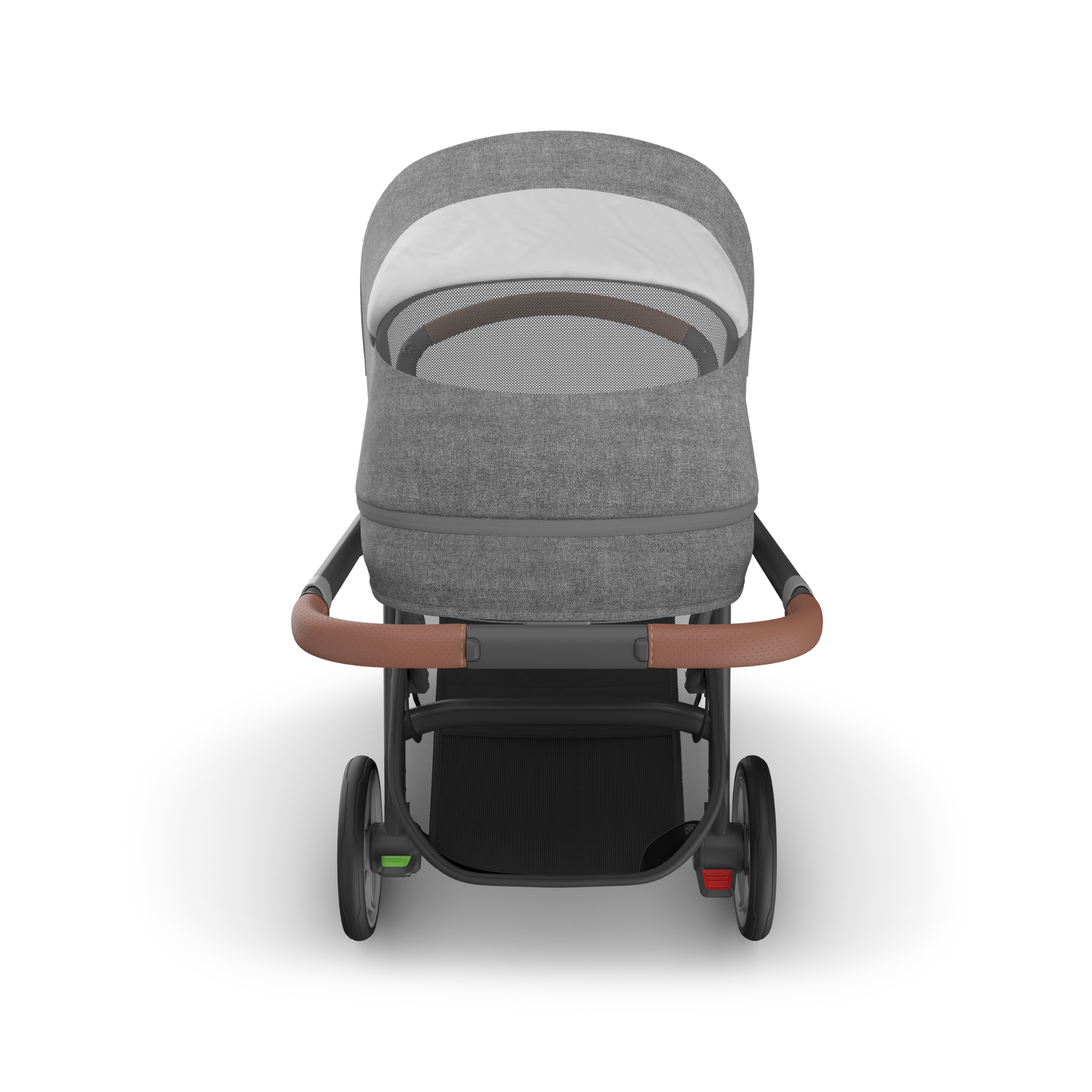 Carriola UPPAbaby CRUZ V3 reversible reclinable desde recién nacido hasta 22.7 kg con plegado compacto y UPF 50+ FlexR+X
