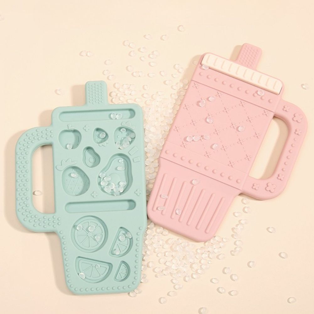Mordedera De Silicón Con Diseño De Vaso Ergonómica BPA Free Flexible