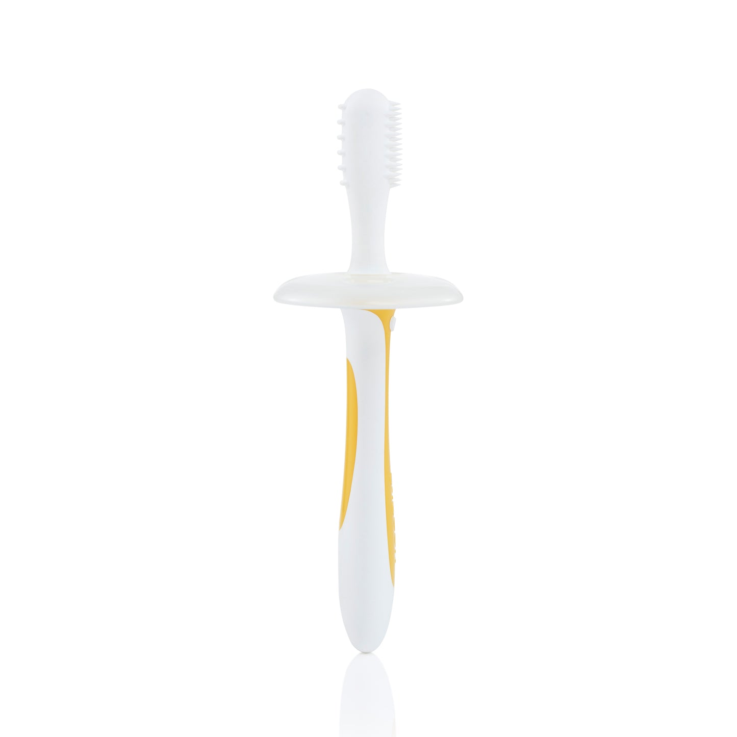 Cepillo Dental Infantil Pigeon Etapa 1 Color Amarillo 6 M+