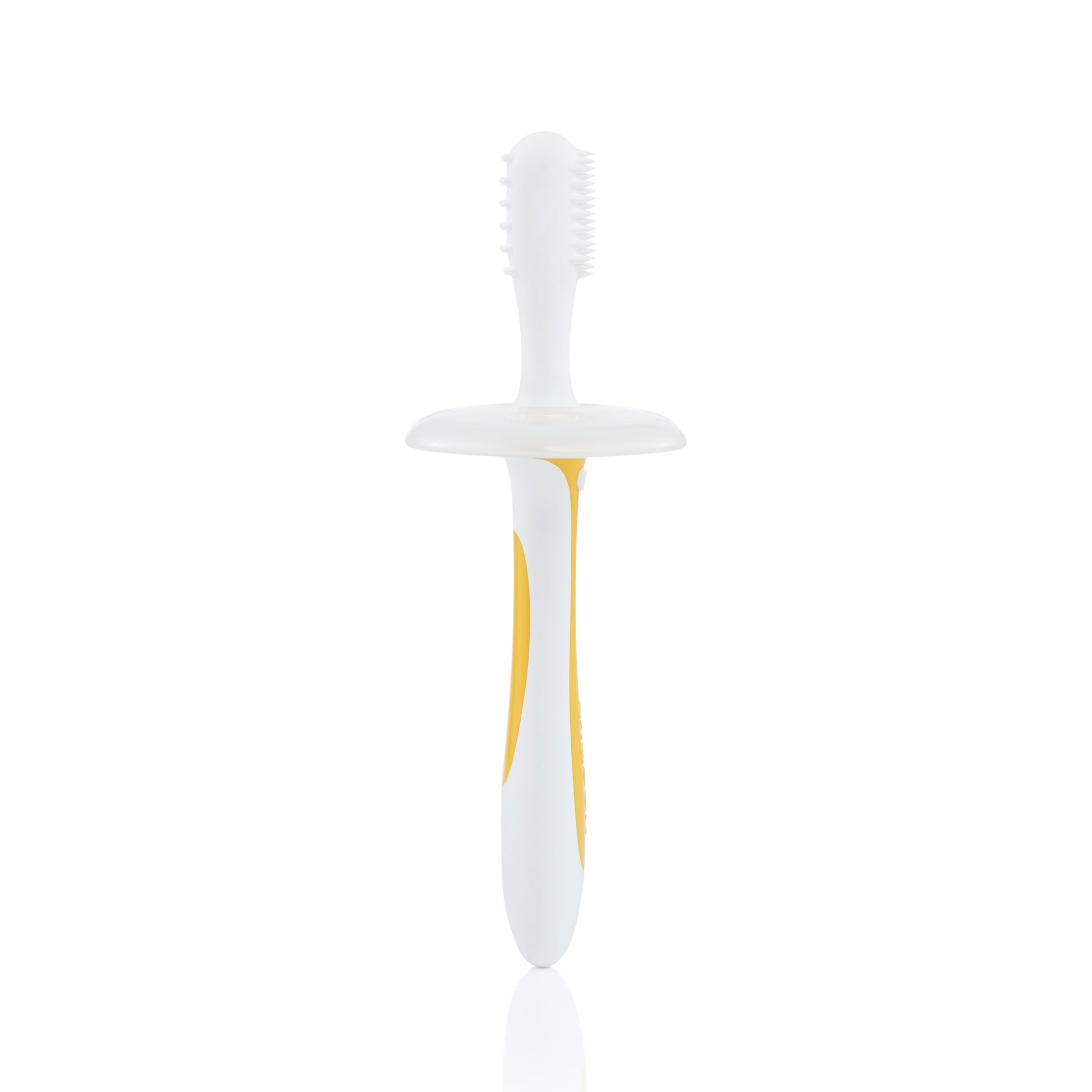 Cepillo Dental Infantil Pigeon Etapa 1 Color Amarillo 6 M+