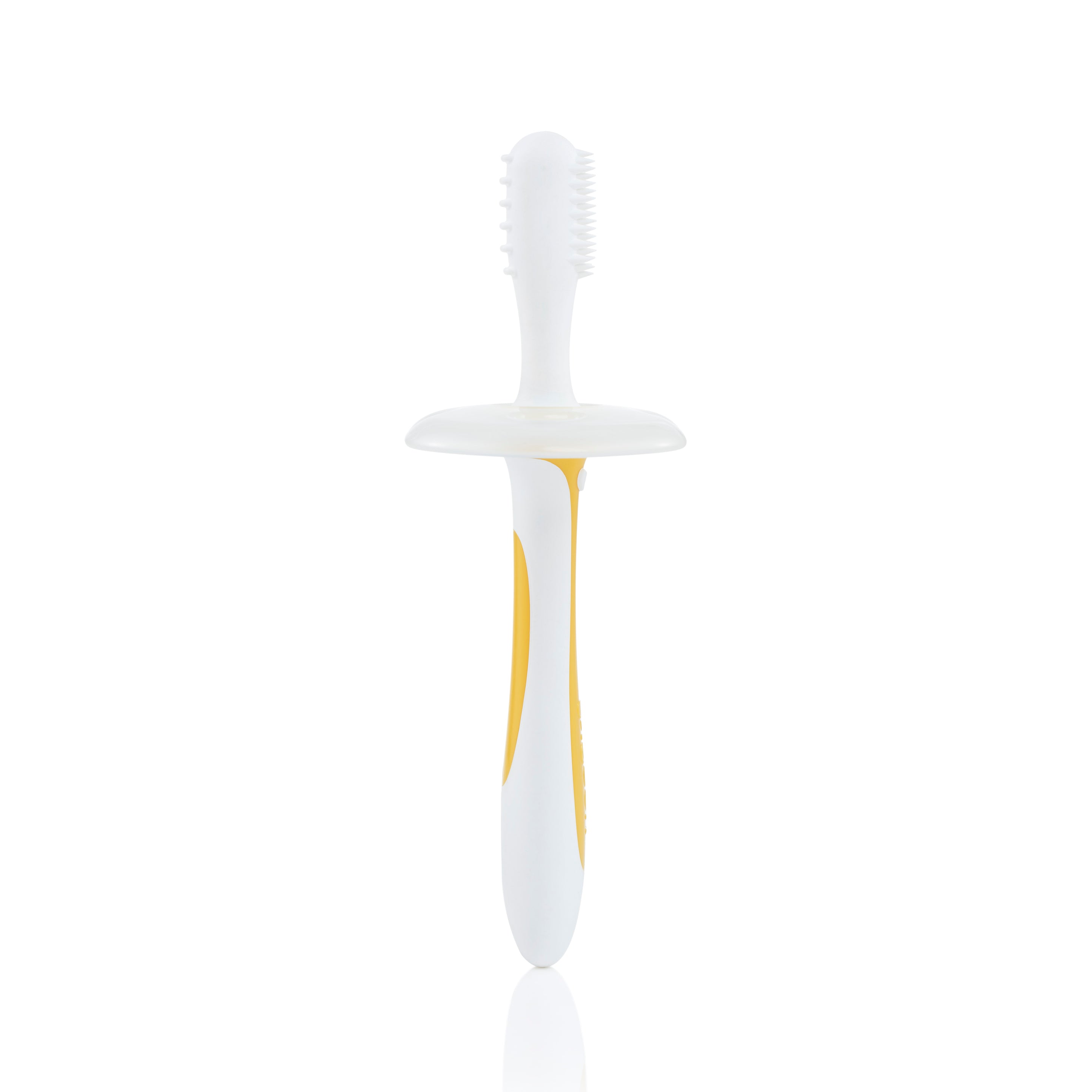 Cepillo Dental Infantil Pigeon Etapa 1 Color Amarillo 6 M+