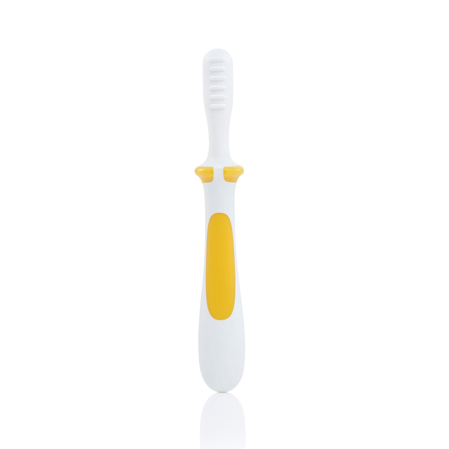 Cepillo Dental Infantil Pigeon Etapa 1 Color Amarillo 6 M+