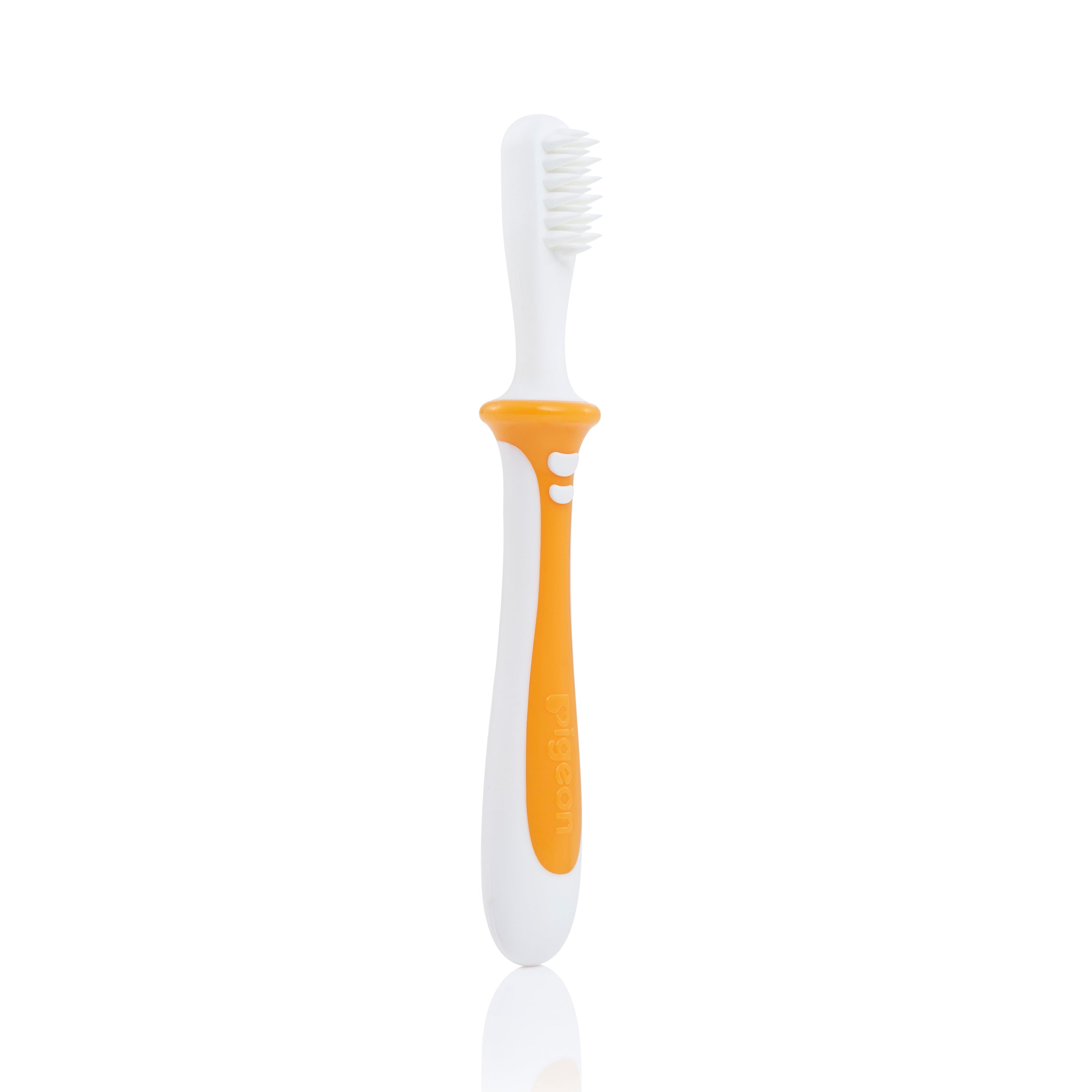 Cepillo Dental Infantil Pigeon Etapa 2 Color Naranja 8 M+