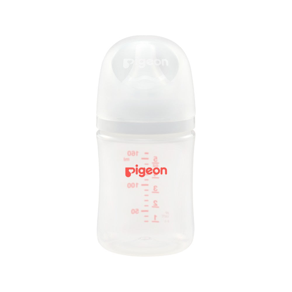 Biberón Pigeon Soft Touch Boca Ancha 160 Ml Bpa Free