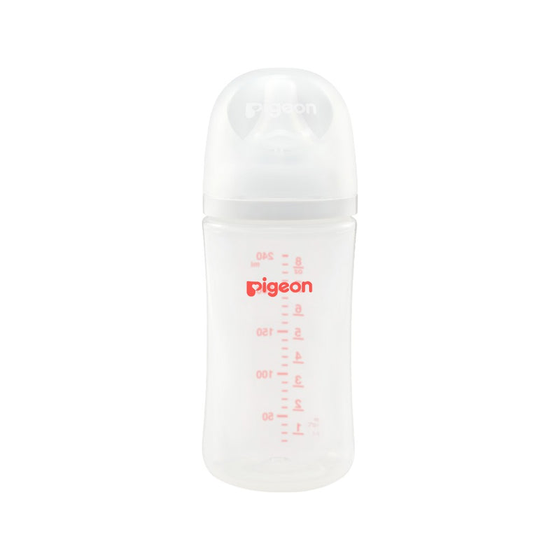 Biberón Pigeon Soft Touch Boca Ancha 240 Ml Bpa Free