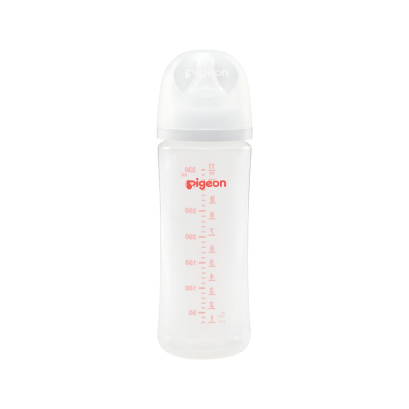 Biberón Pigeon Soft Touch Boca Ancha 330 Ml Bpa Free