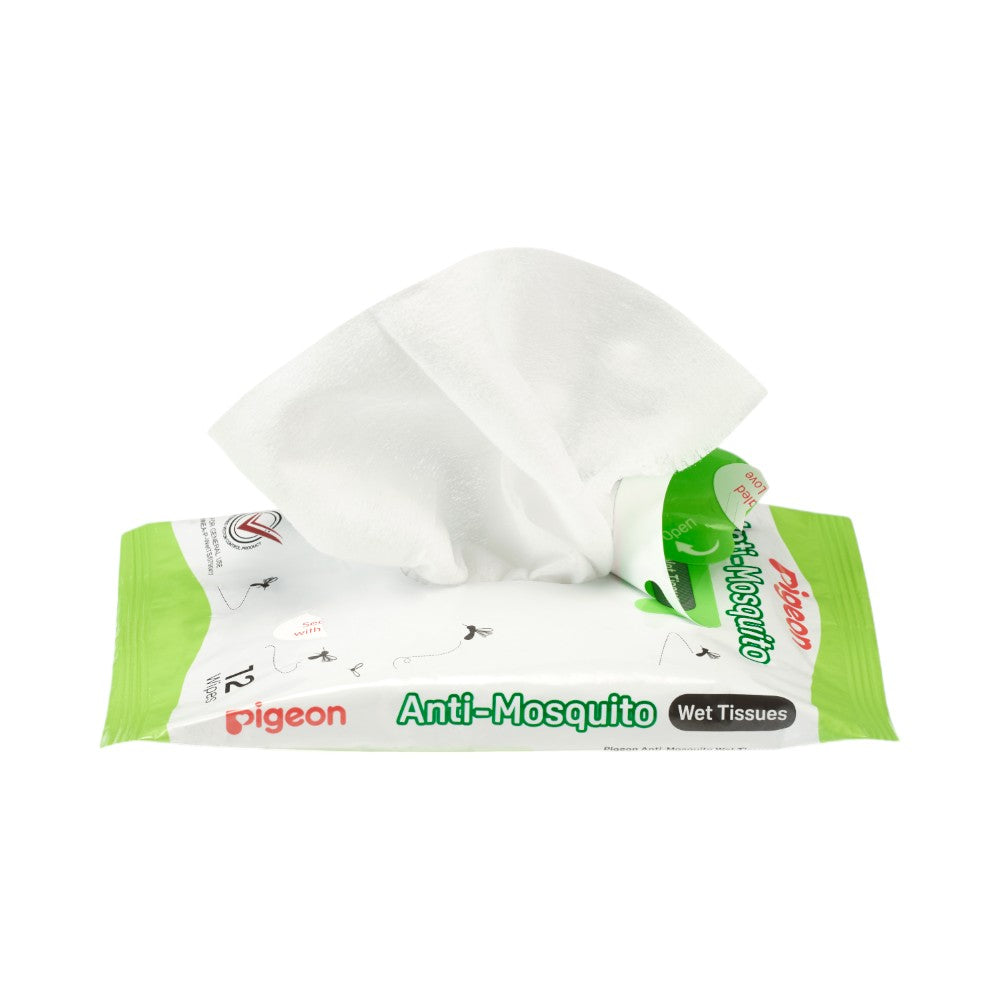 Toallitas Pigeon Anti-Mosquito 12 Piezas