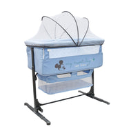 Cuna Colecho De Bebe Plegable Con Mosquitero Y Lateral Abatible