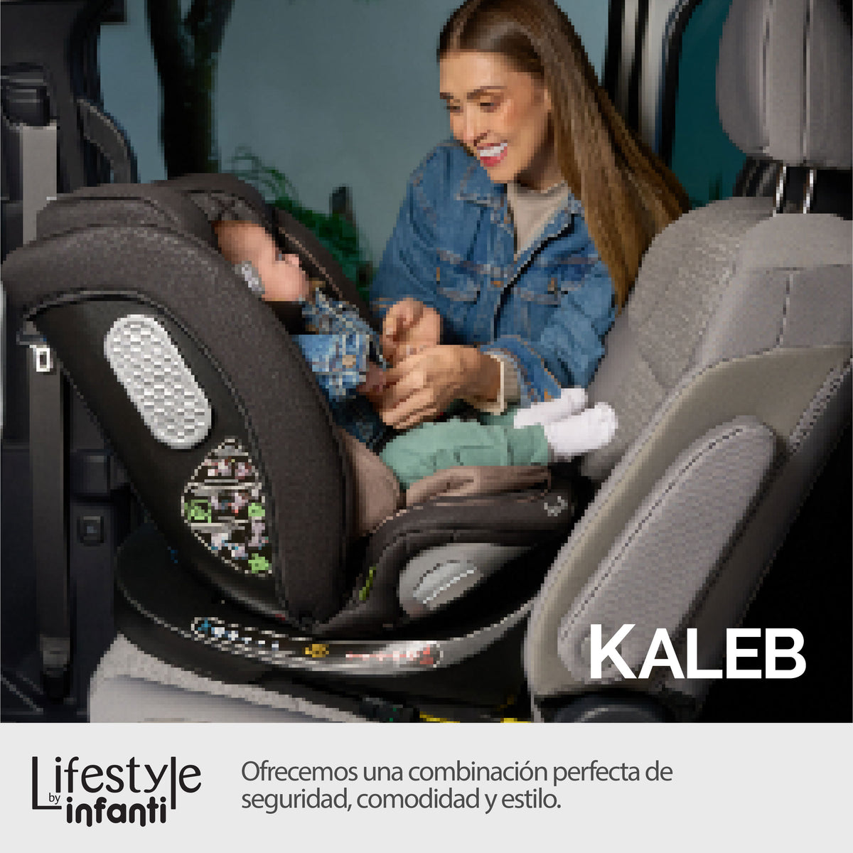 Lifestyle By Infanti Autoasiento Kaleb 360° I-size Isofix
