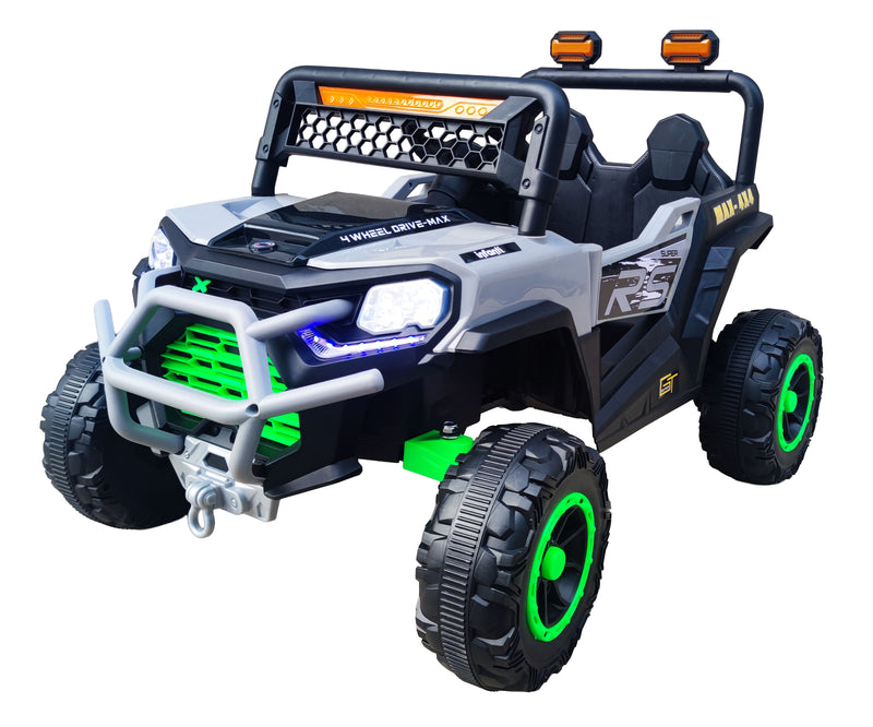 Carro Eléctrico Montable Tipo RZR Todo Terreno Con Control Remoto