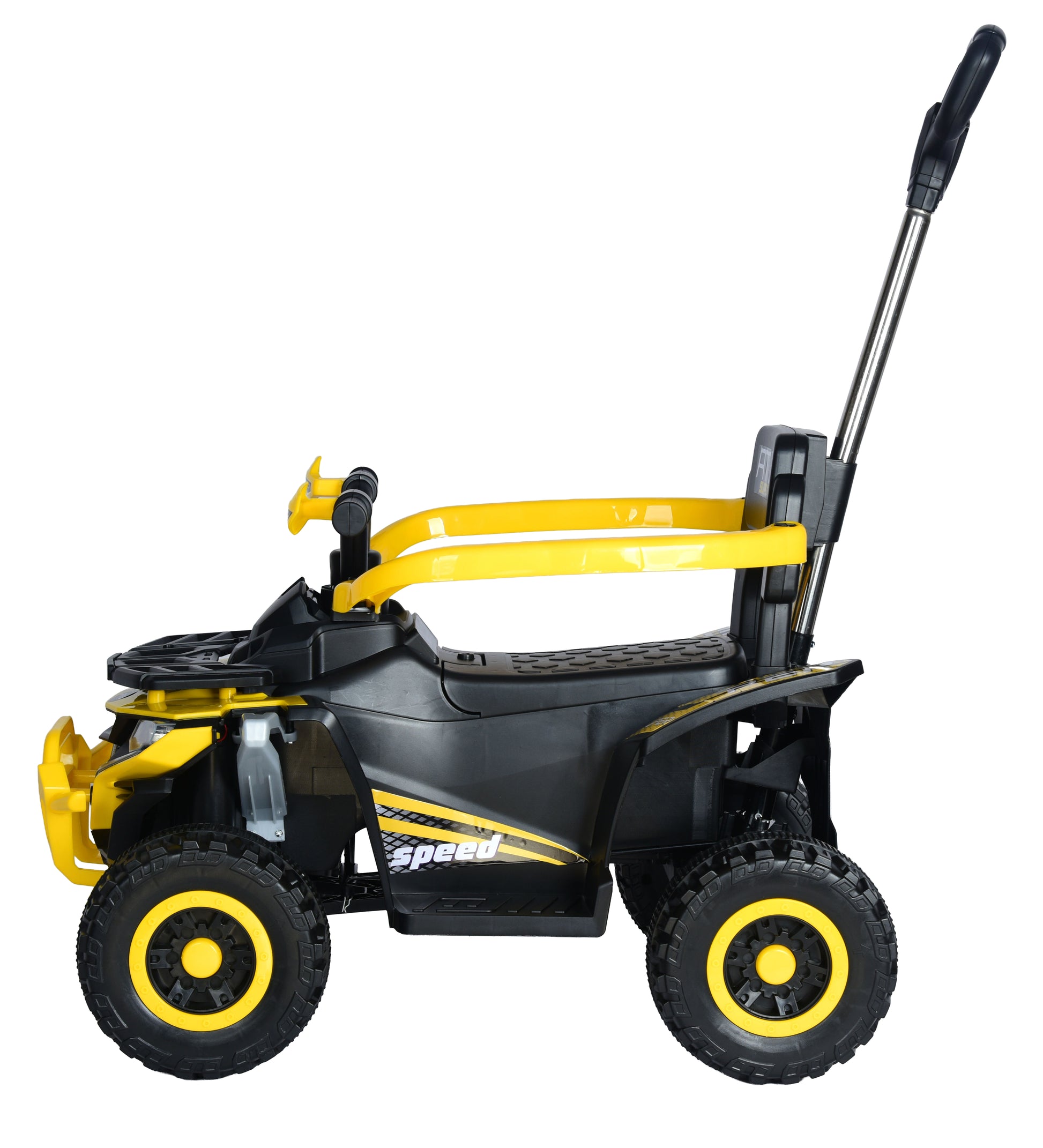 Cuatrimoto Montable Con Música Y Luces, Barras De Seguridad